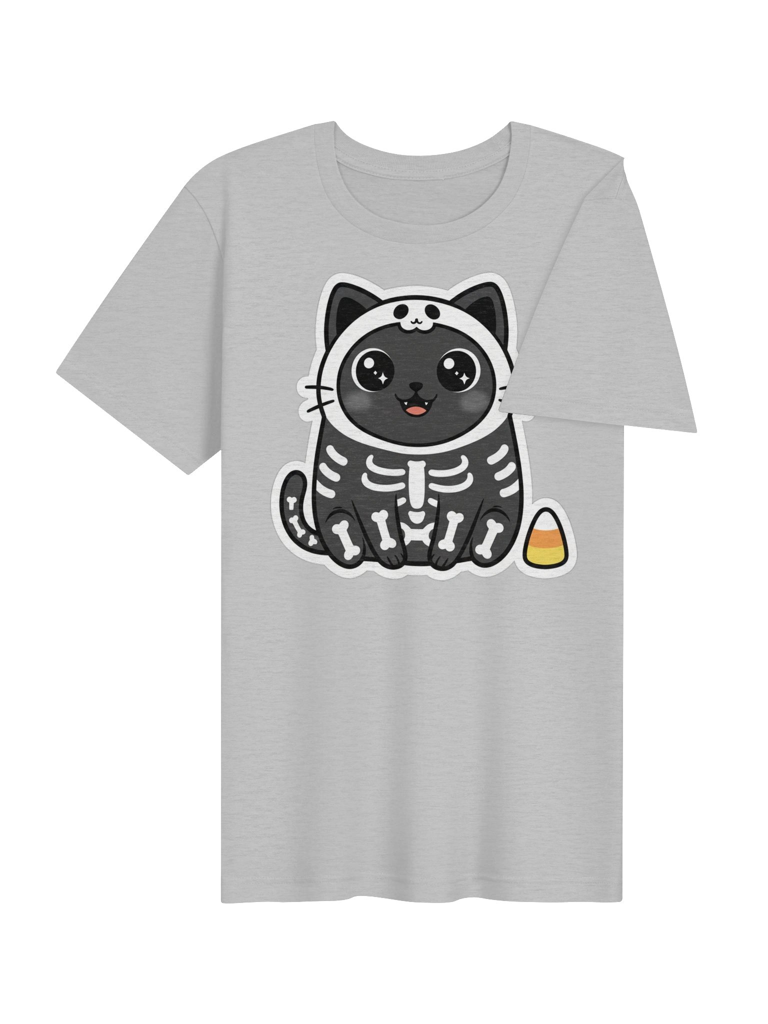 Skeleton Cat Tee product image (37)
