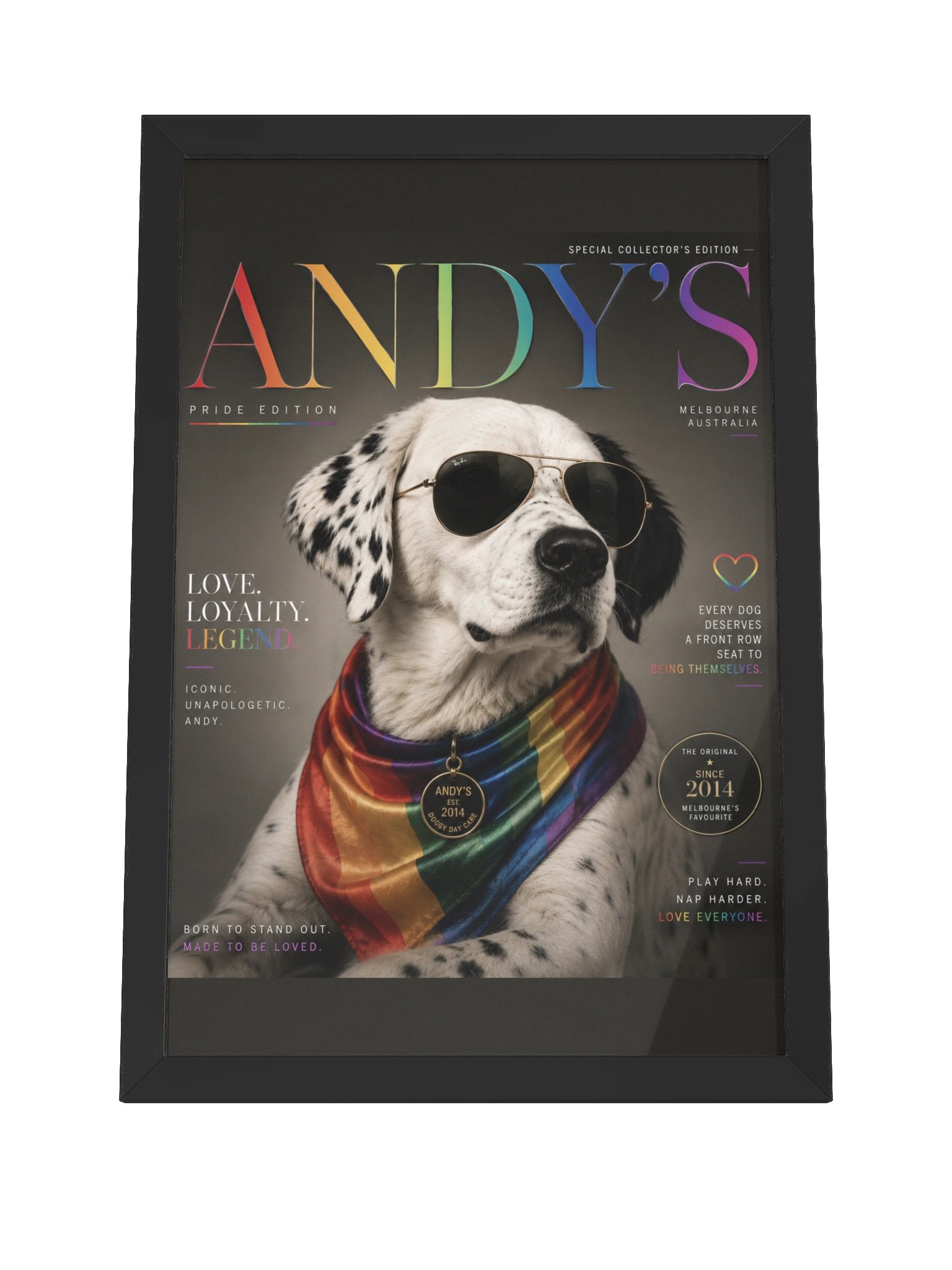 Andy's Pride Edition Framed Art Print product image (24)