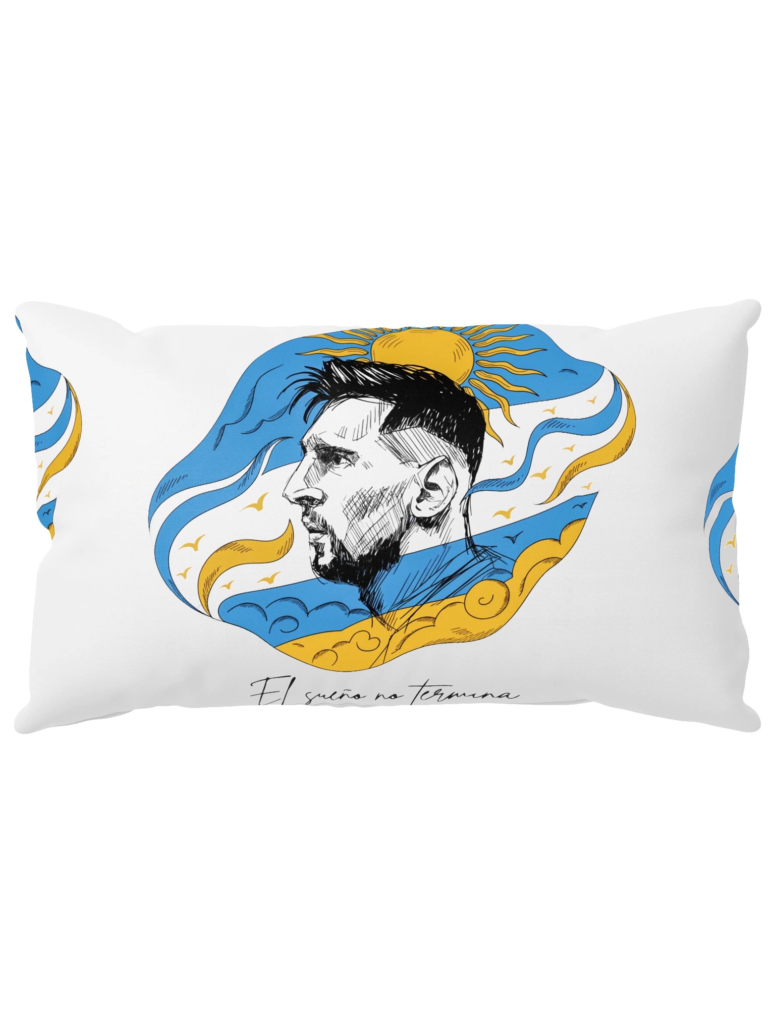 Argentina / Messi Pillow 20"x12" product image (5)