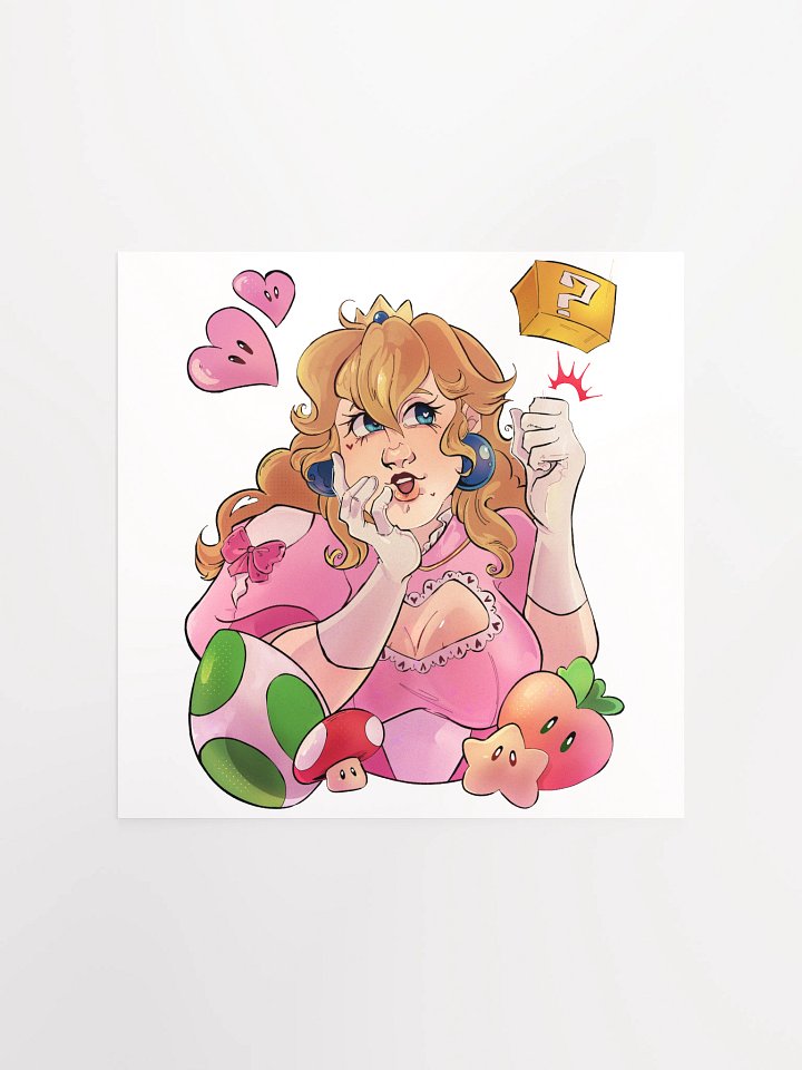 Level- Up Princess Square Print product image (1)