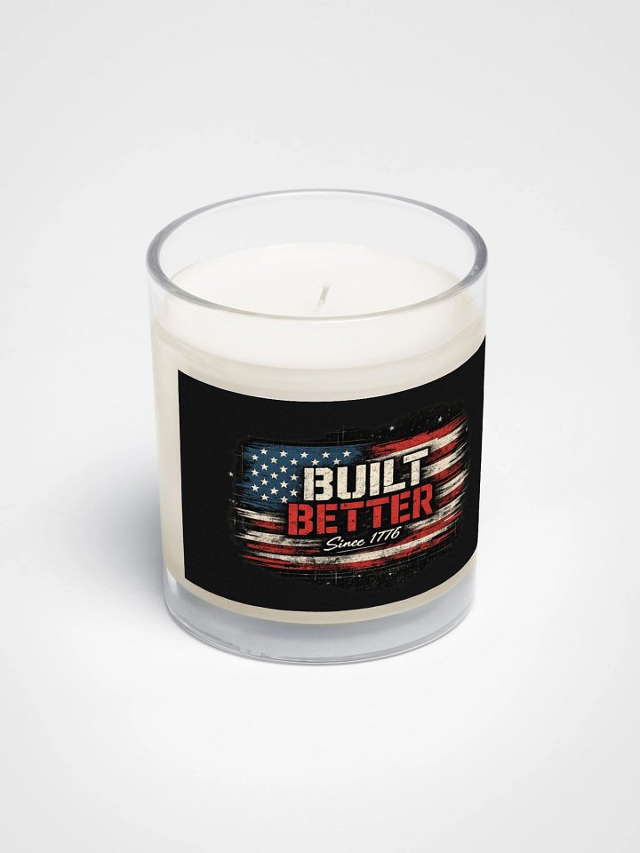 Built Better Since 1776 – Patriotic Freedom Candle product image (2)