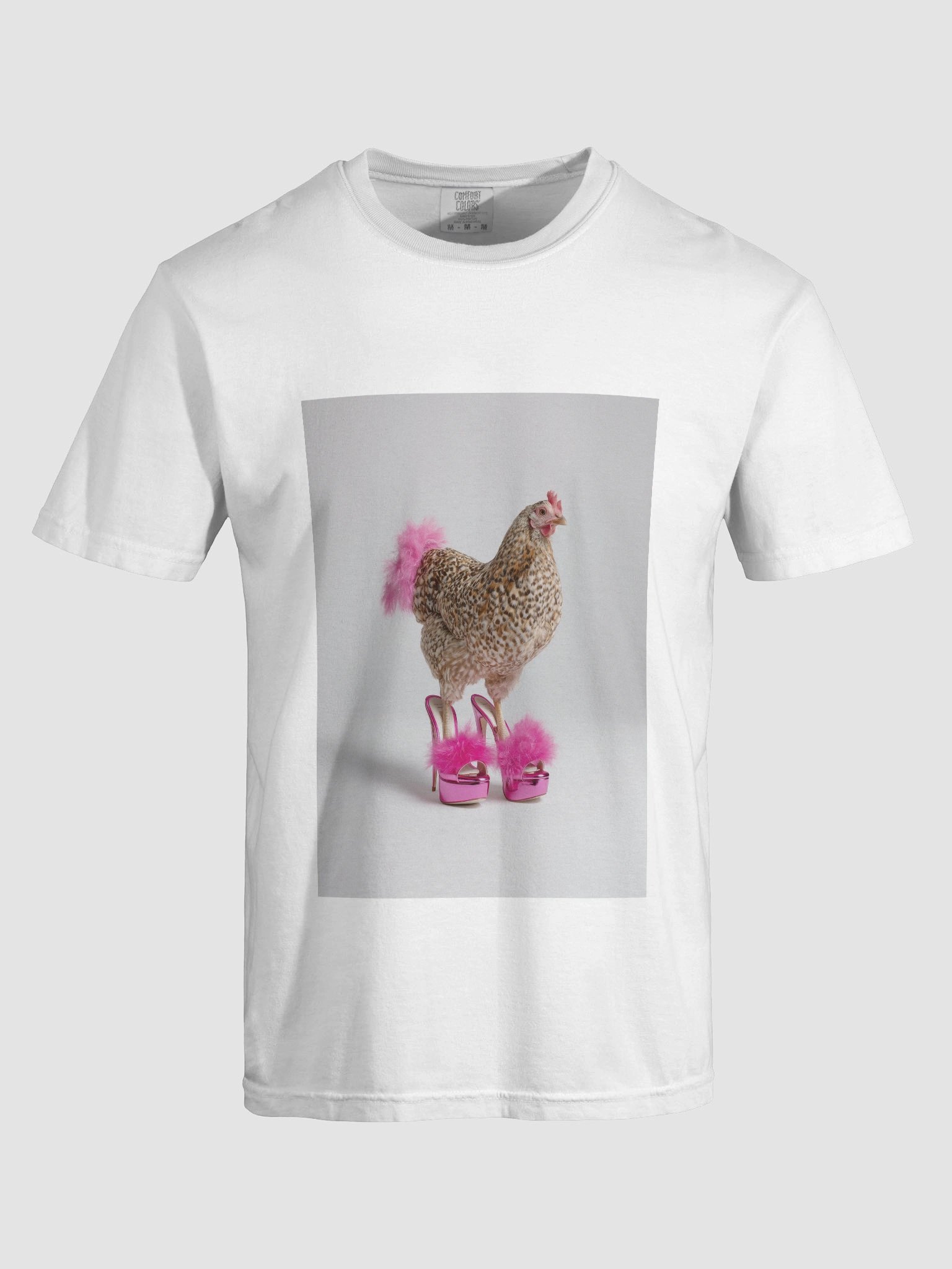 Glam Chicken - Garment-Dyed Heavyweight T-Shirt product image (7)