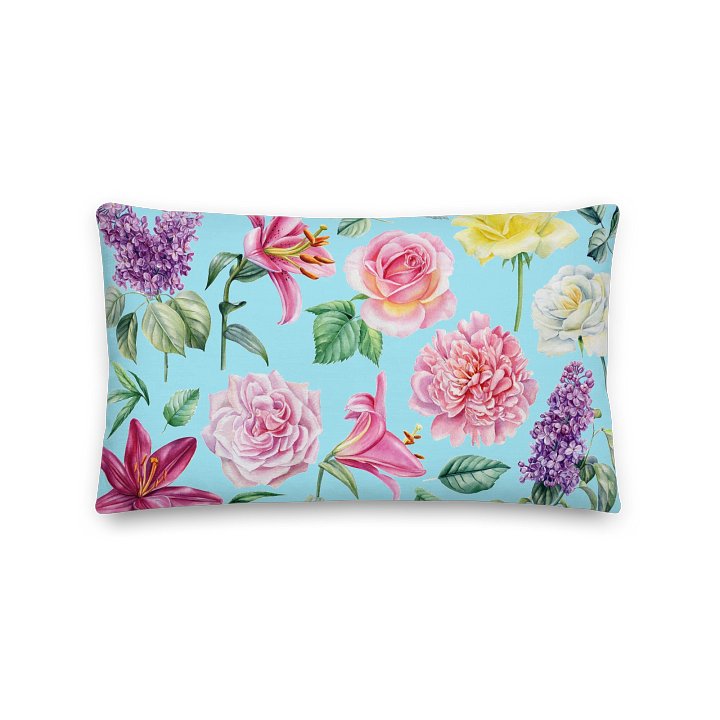 Vintage Garden Reversible Floral Pillow product image (1)