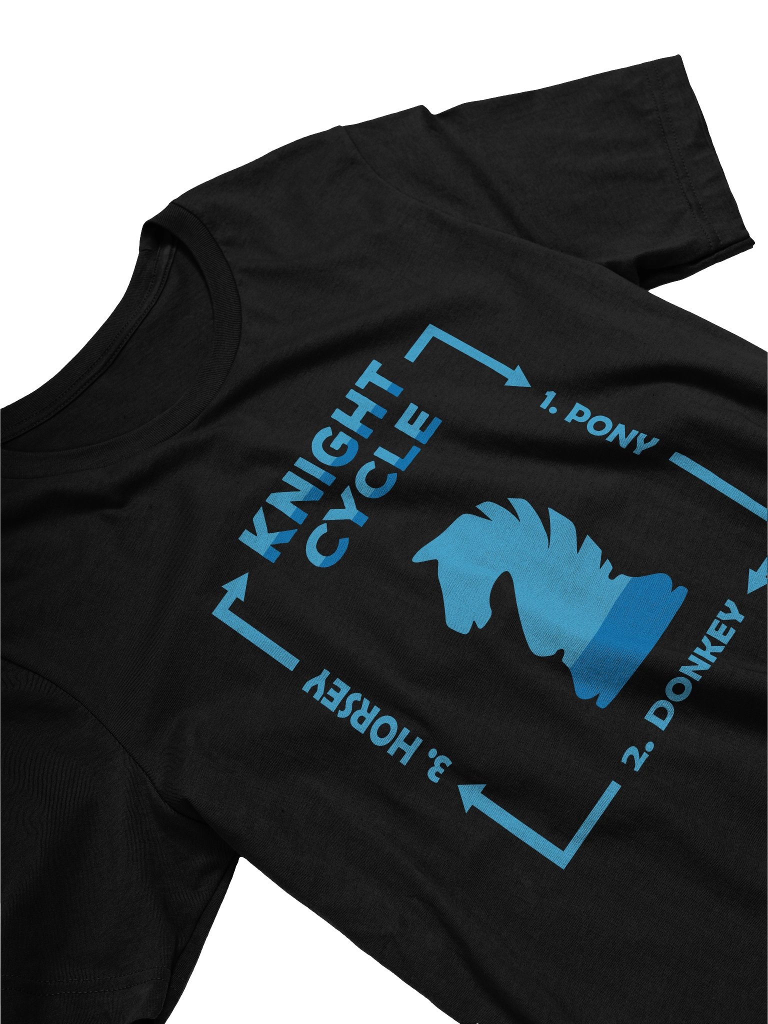 Knight Cycle Chess T-shirt product image (3)