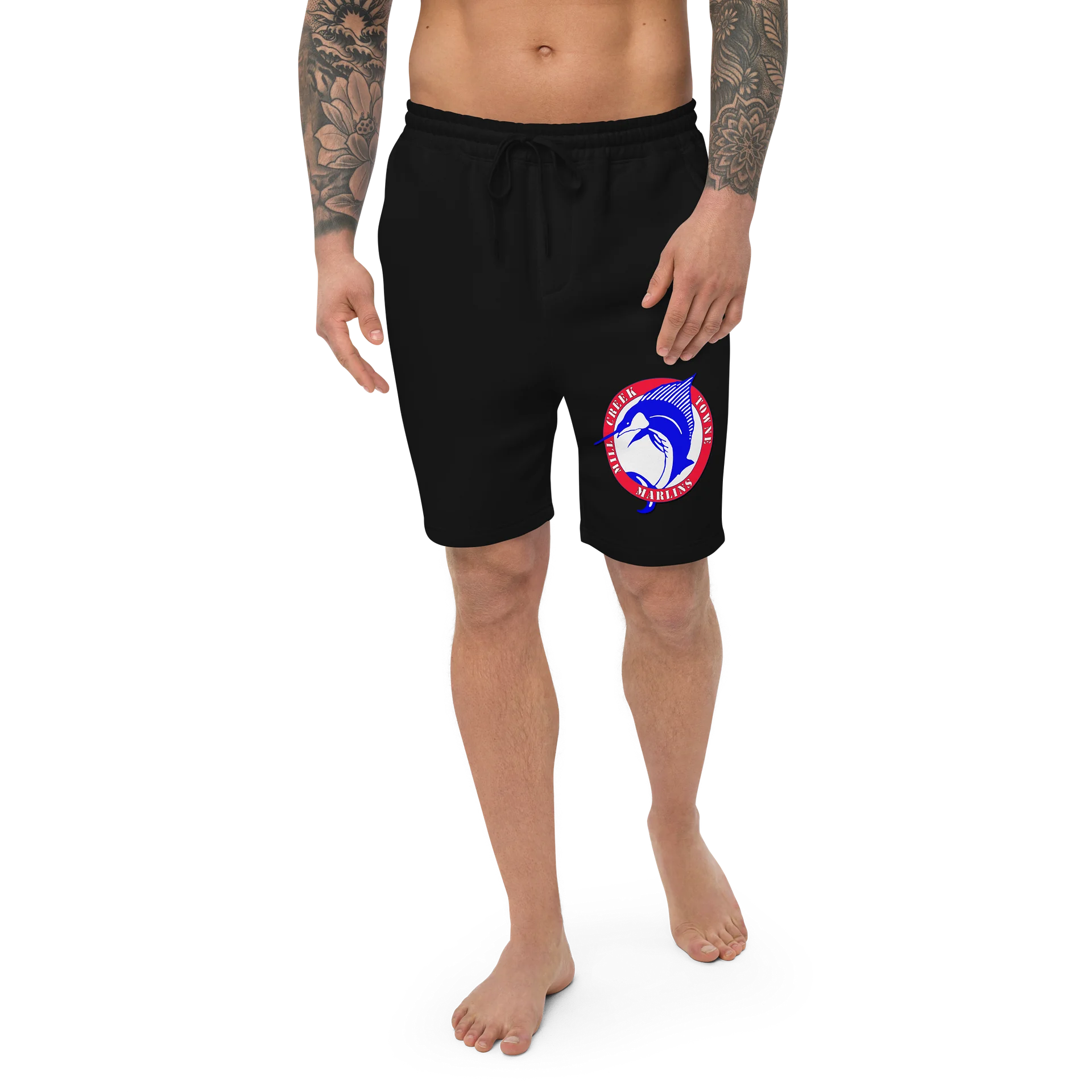 Marlins Logo Fleece Shorts product image (1)