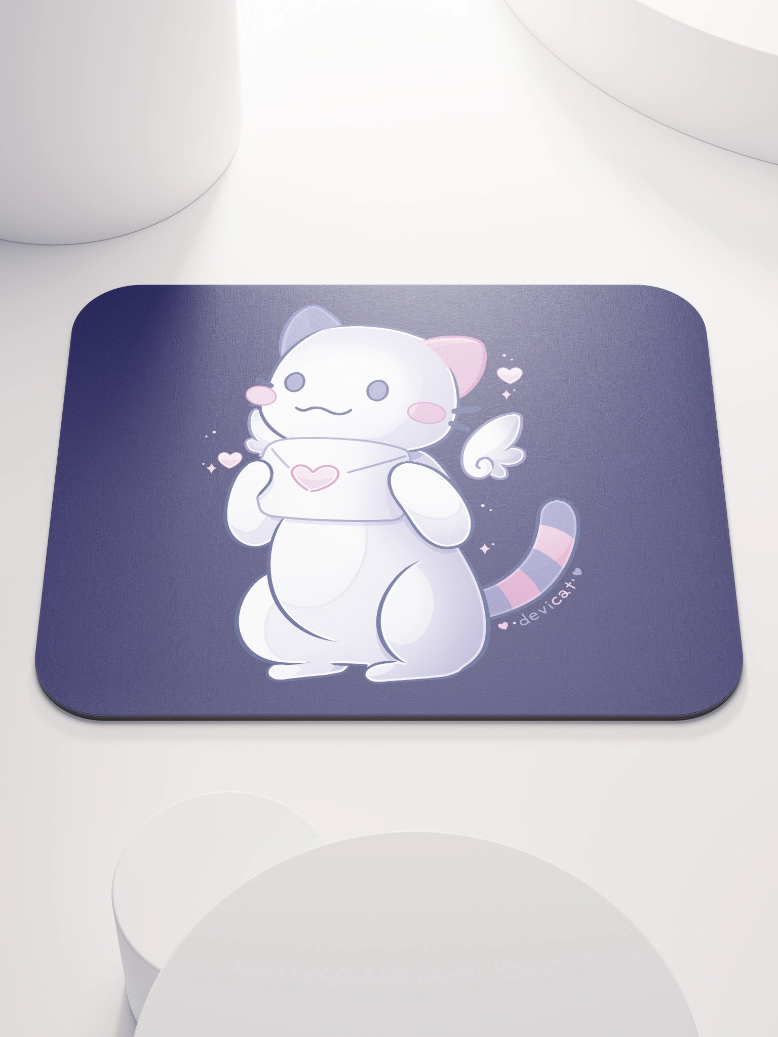 CandiCat Valentine 2026 Mouse Pad product image (1)