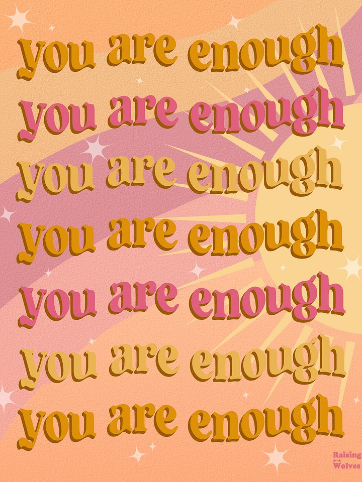 You Are Enough Print product image (1)