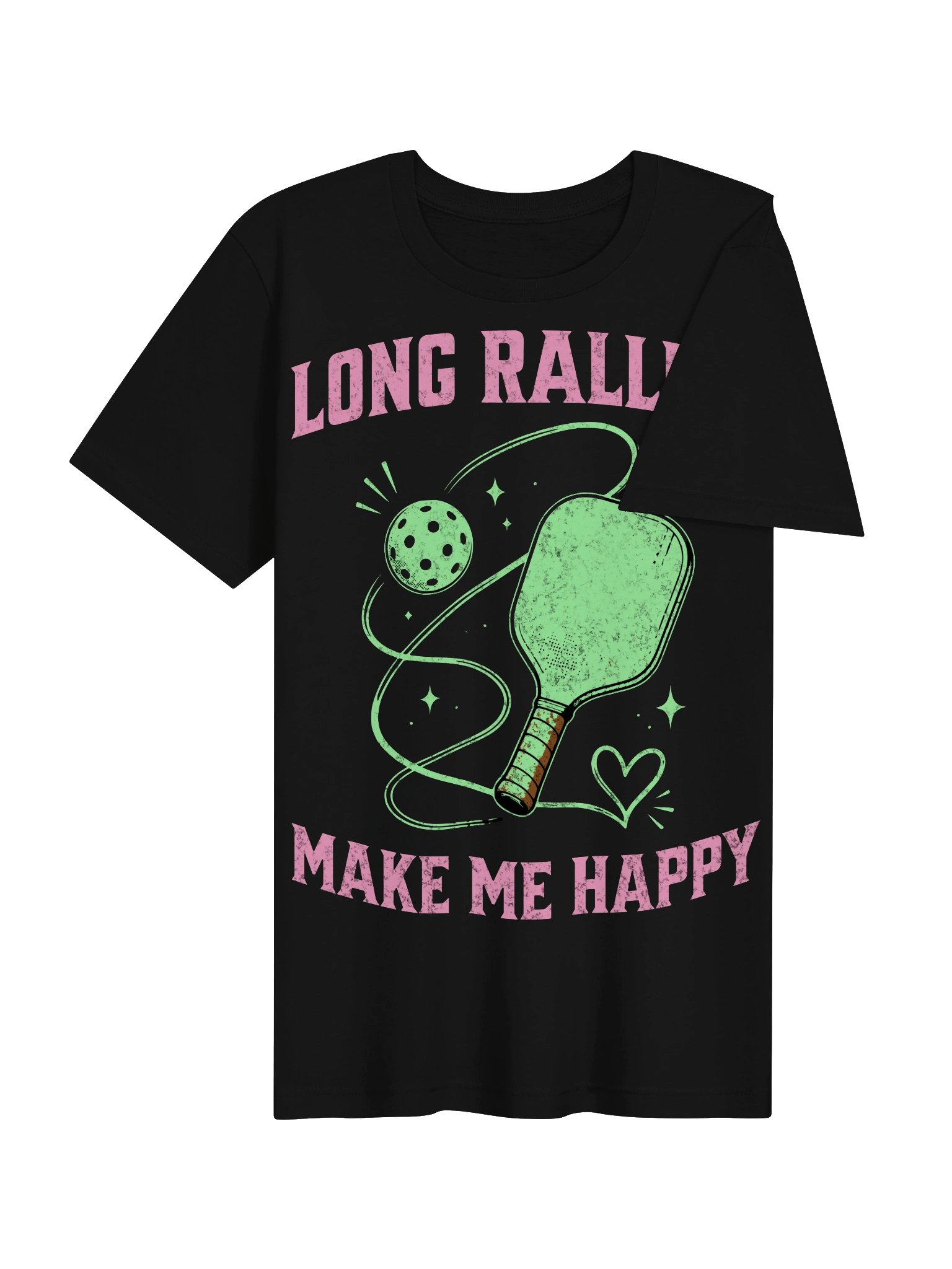 Long Rallies Make Me Happy Shirt – Pickleball Gift for Women product image (4)