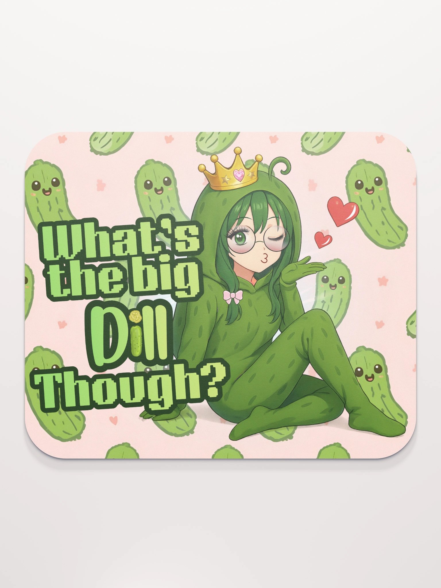 Dillicious Pickle Mouse Pad product image (2)