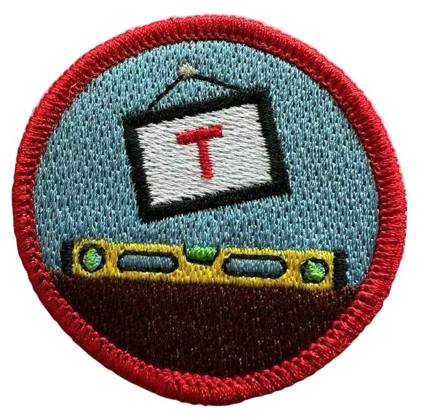 Forgot to Level (de)Merit Badge product image (1)