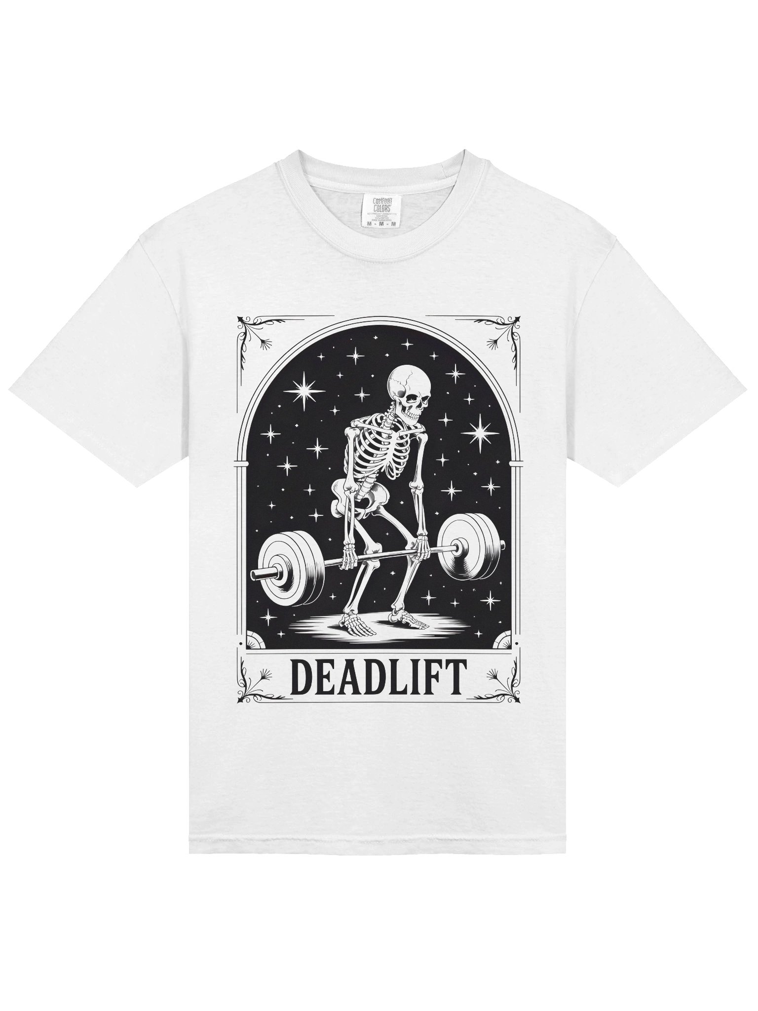 Deadlift White Tee product image (3)