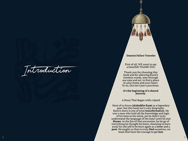 Rumi Poetry E-Book (41 Poems from Rumi) - A Journey With Rumi product image (2)
