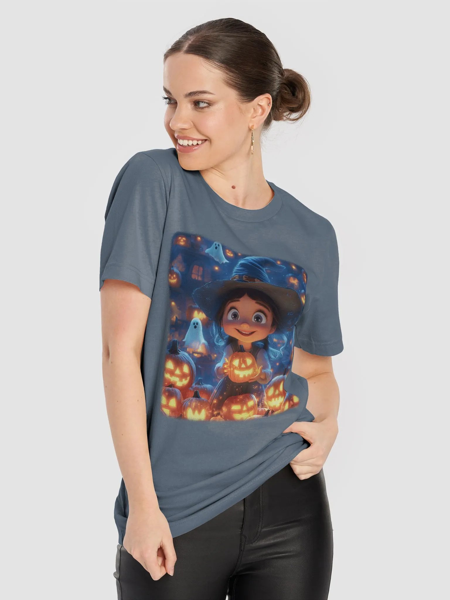Halloween #15, witch, pumpkins & ghosts product image (22)