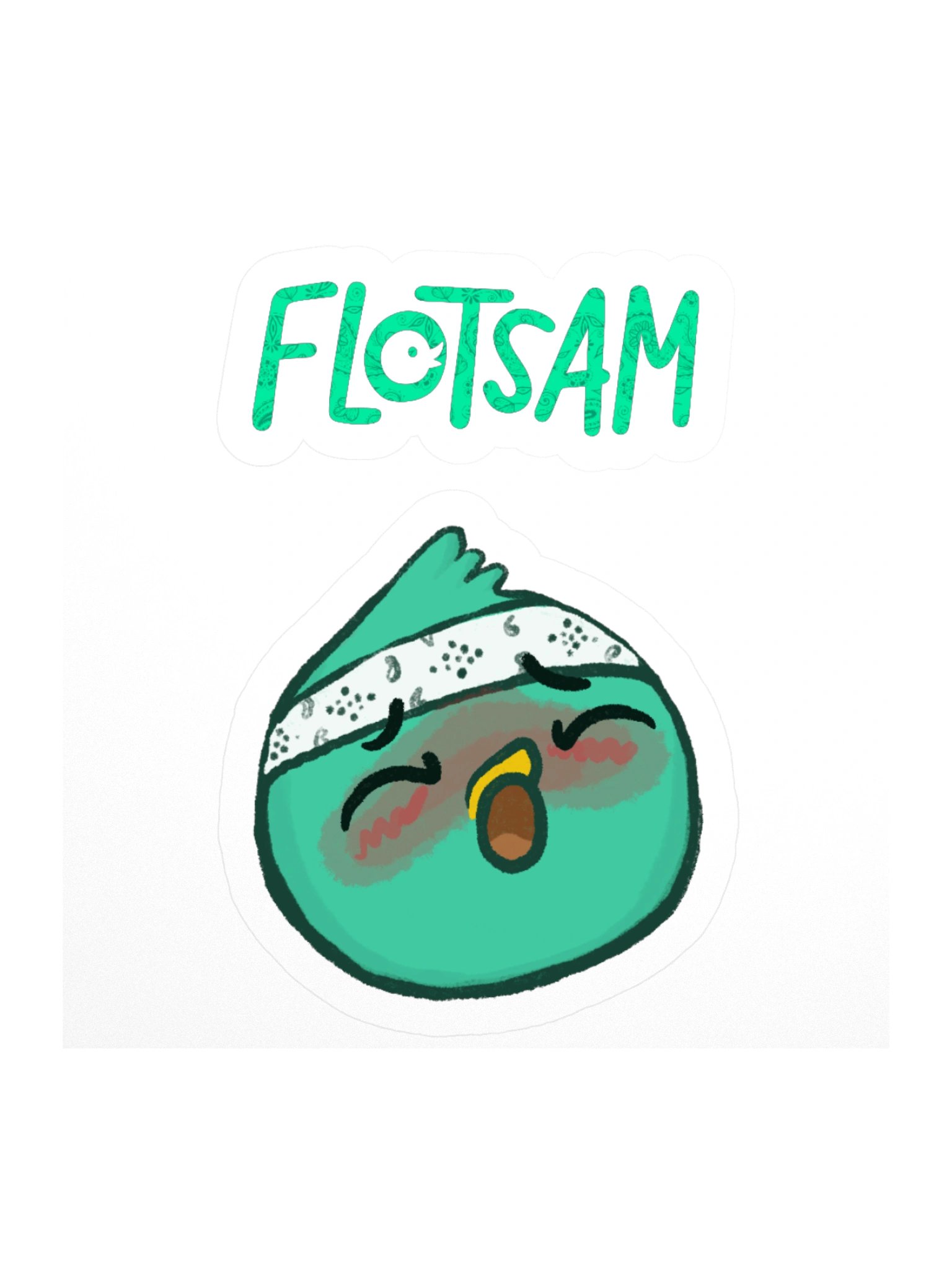 flotgasm sticker product image (1)