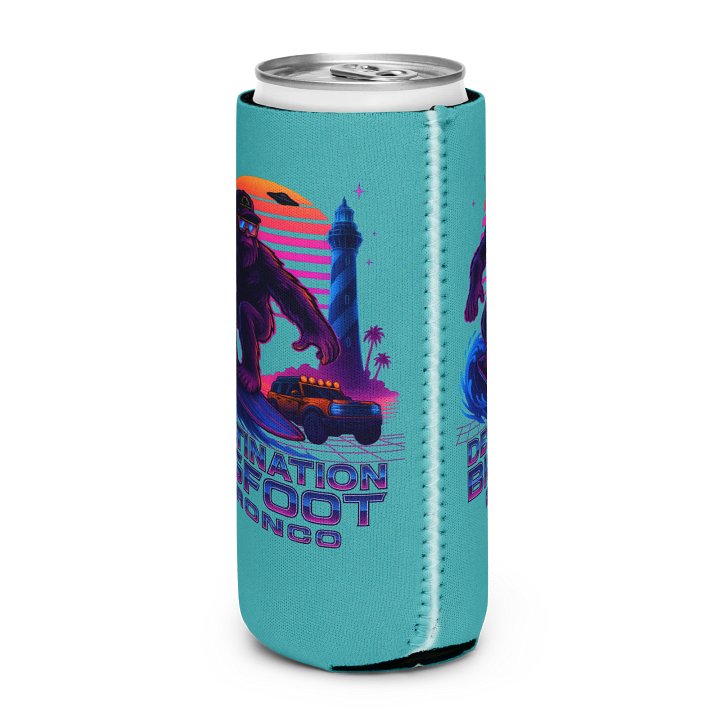 THE SYNTHWAVE SIPPER (TEAL) 12OZ REGULAR OR 12OZ SLIM COOZIE product image (11)