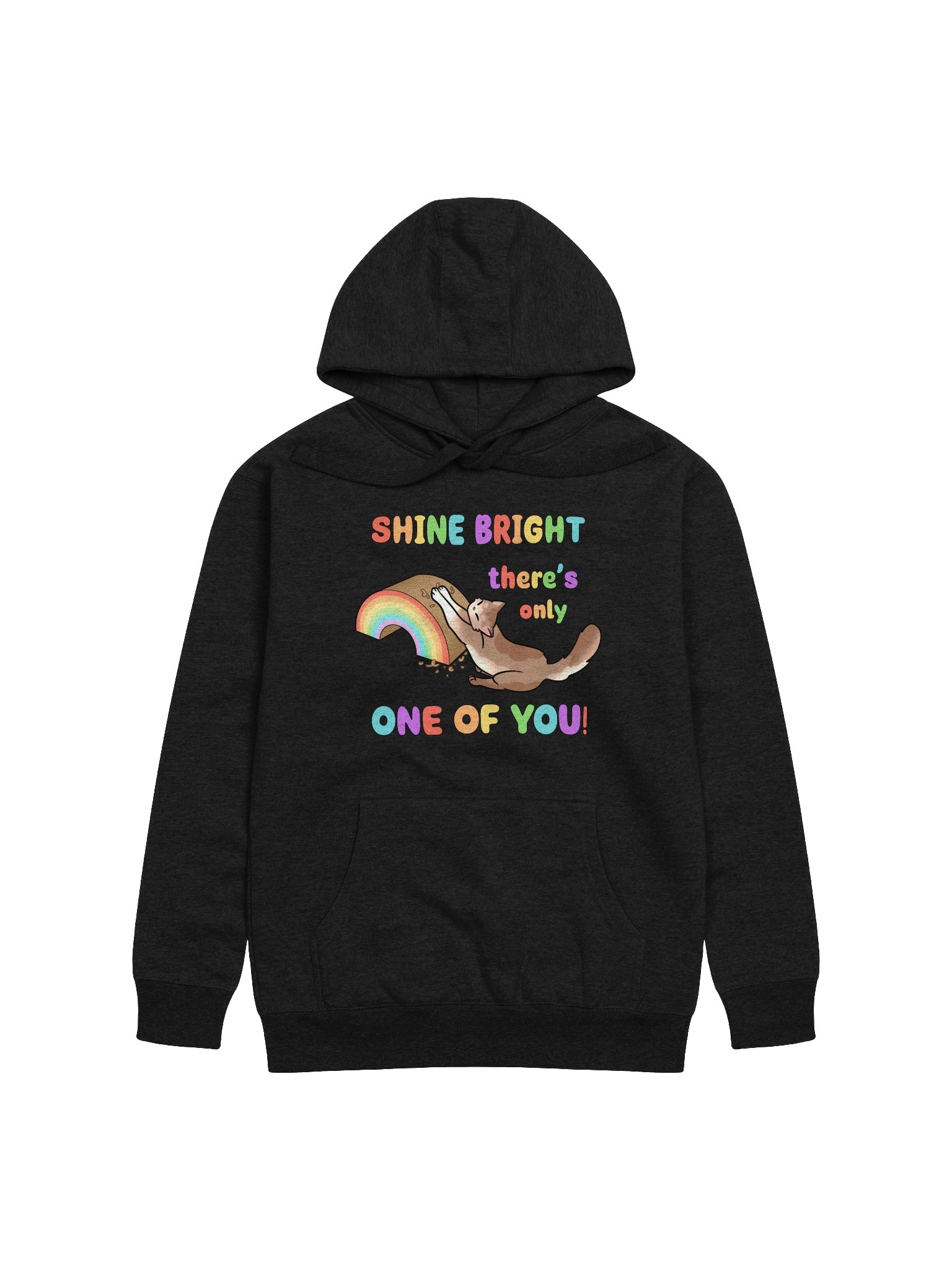 Shine Bright Pride Hoodie product image (3)