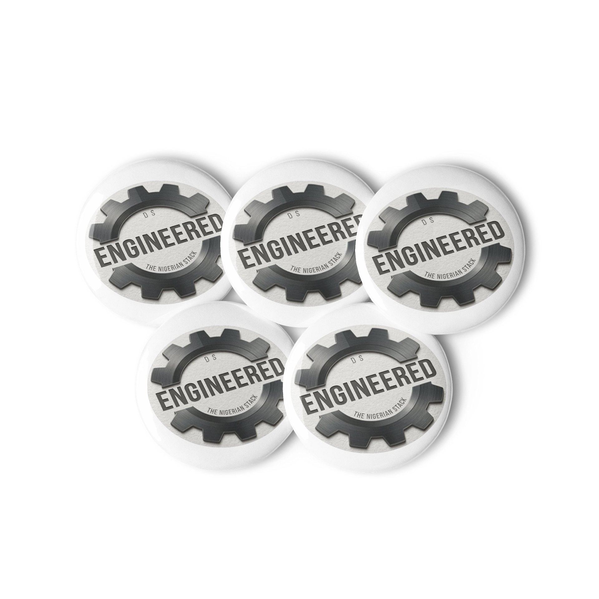 Nigerian Stack Gear Logo Pin Set product image (3)