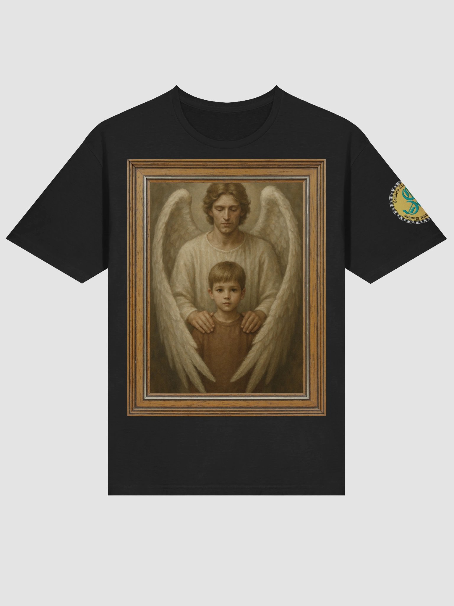 Angels Watch Over Them (Male) Gildan Unisex Softstyle T-Shirt Dark Colors product image (185)