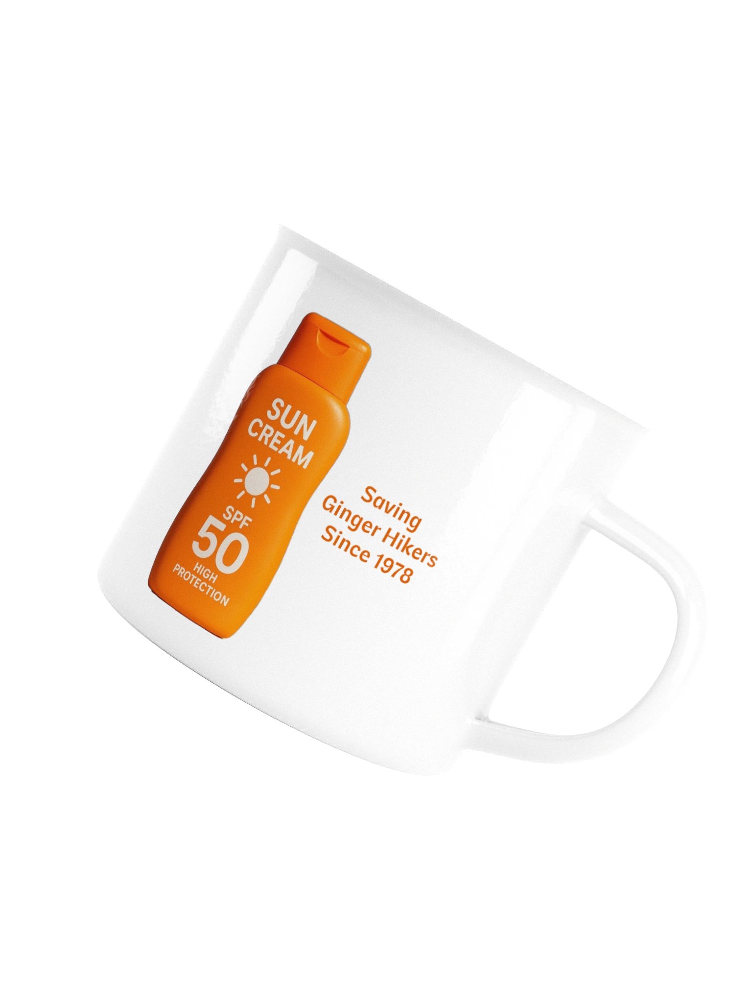 Saving Ginger Hikers Since 1978 - Enamel Mug product image (5)