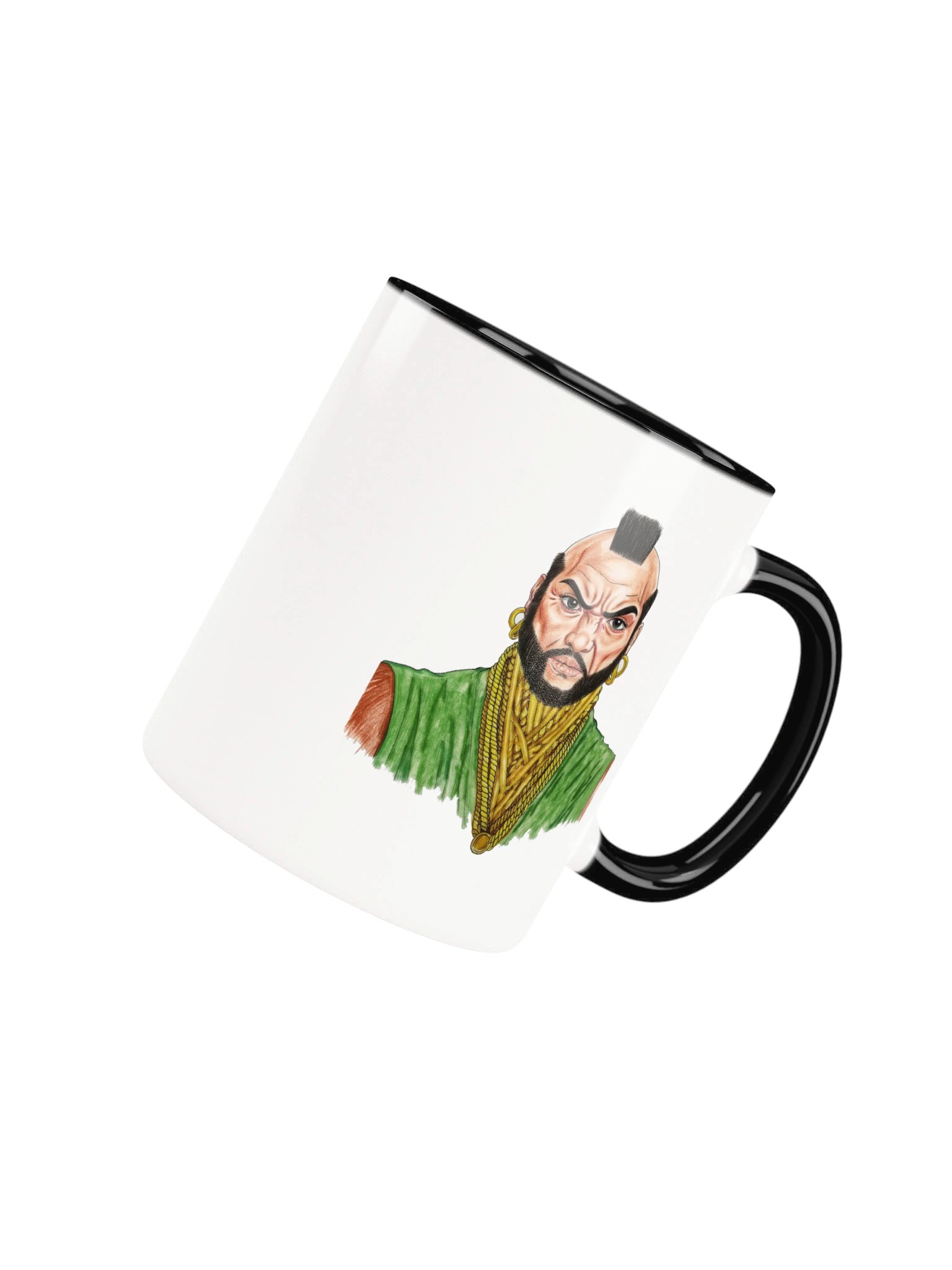 Gold Chains & Attitude — Character Portrait Mug product image (8)