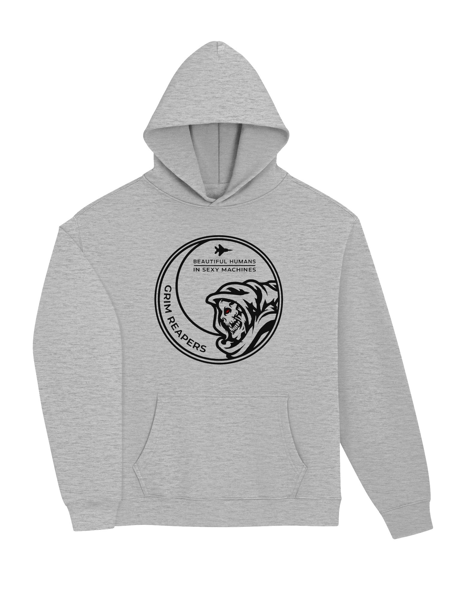 Grim Reapers Competitive Team Logo Relaxed Hoodie product image (3)