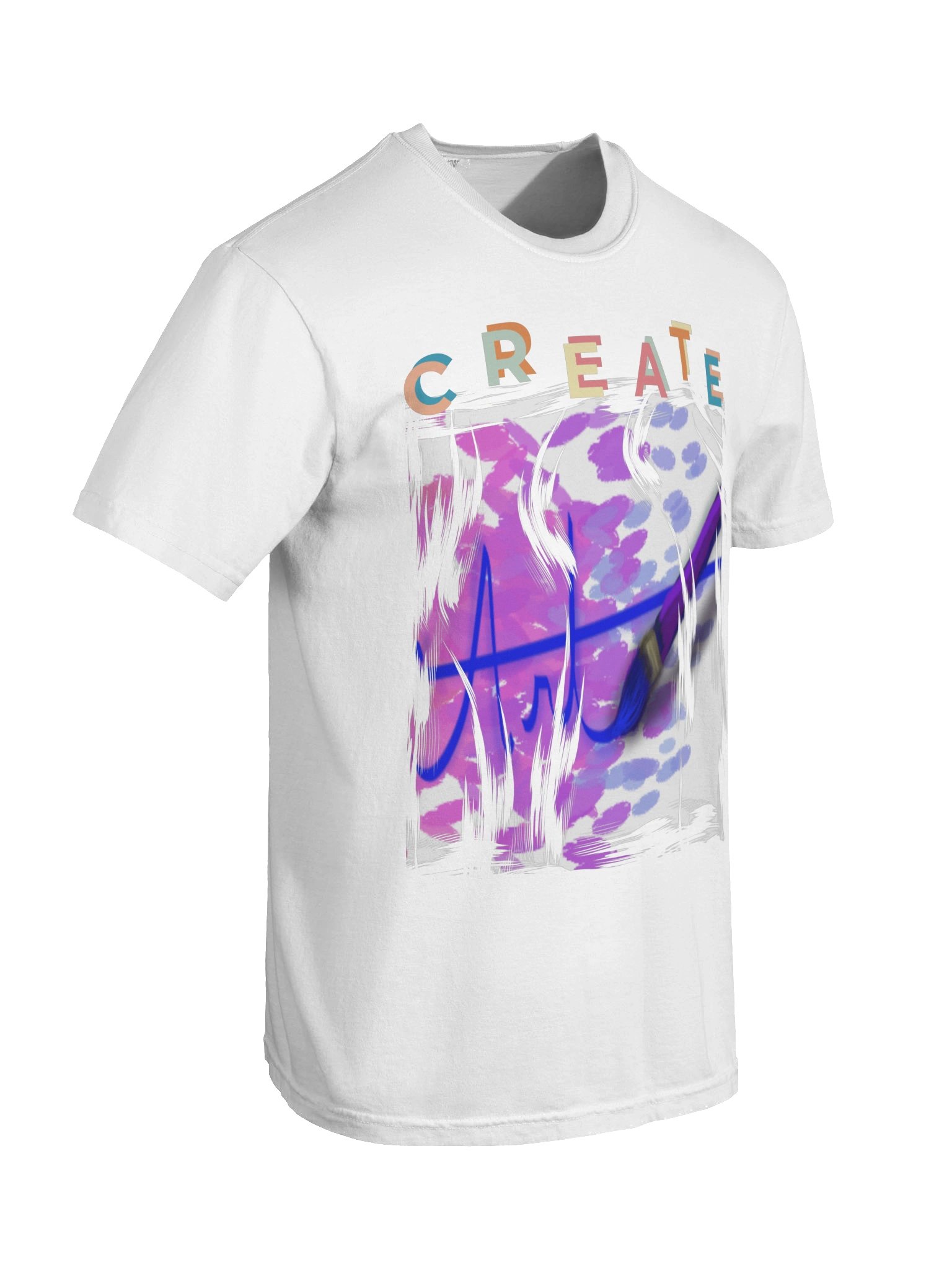 "Create Art" T-Shirt. Men's Comfort Colors Garment-Dyed Heavyweight T-Shirt product image (5)