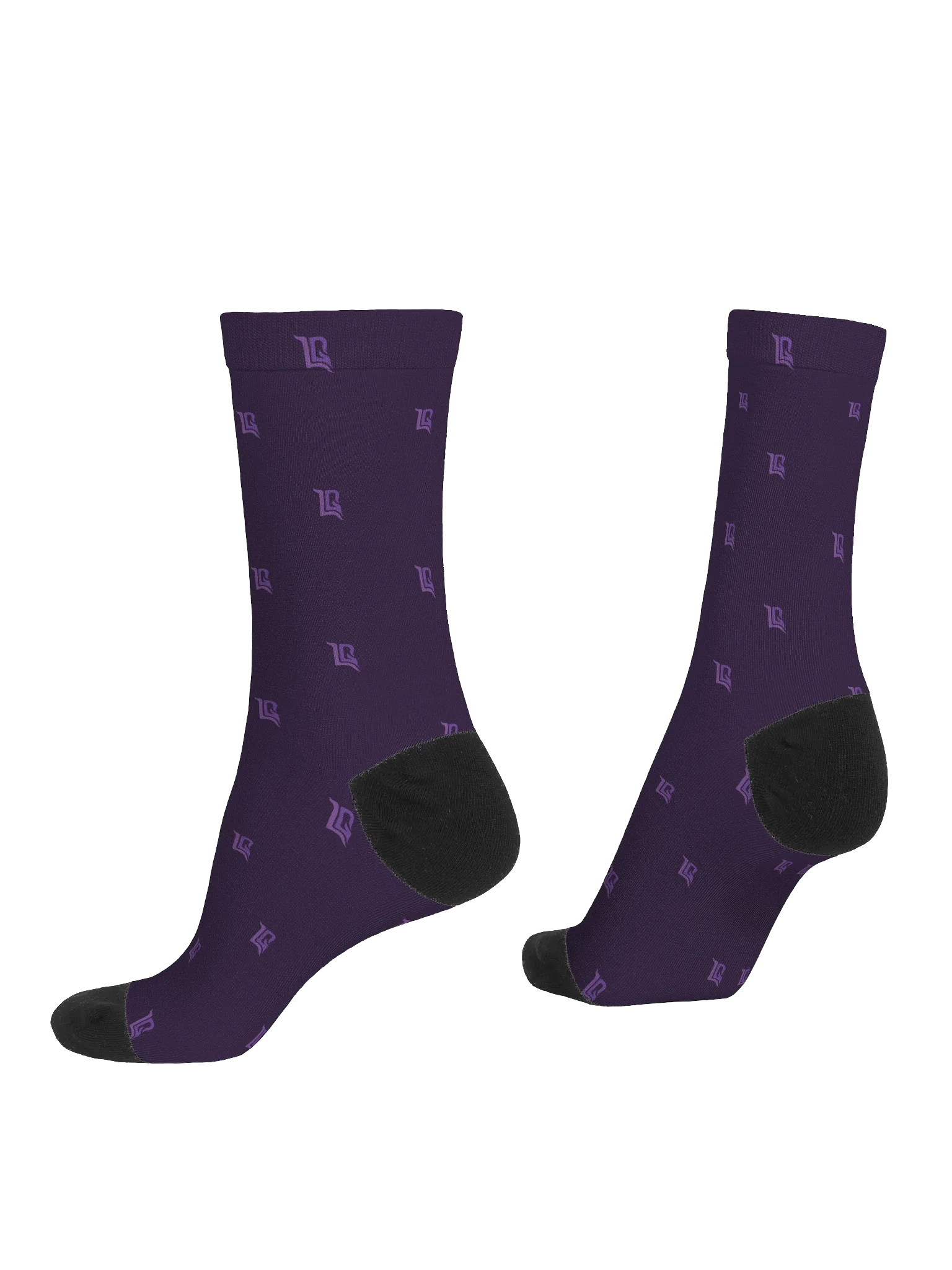 LilacGhostie Crew Sock product image (4)
