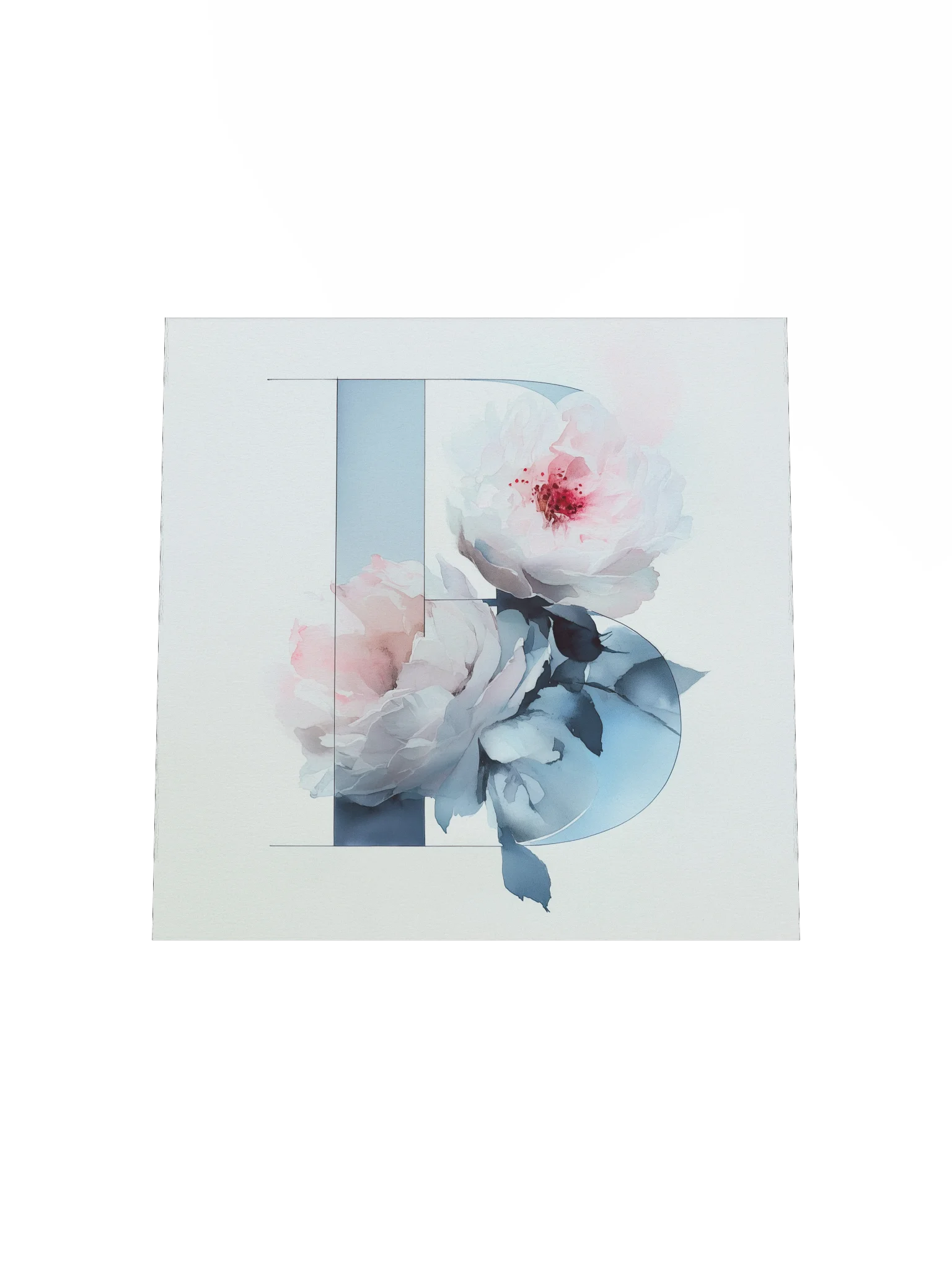 Powder Blue: Soft Layered 'B' product image (19)