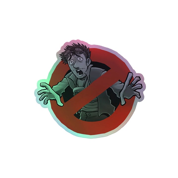 Jean Grammatical Buster Holosticker product image (2)