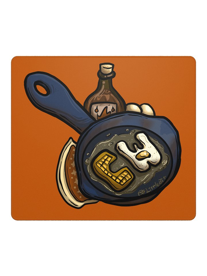 CraftWorks Frying Pan Logo Mouse Pad product image (2)