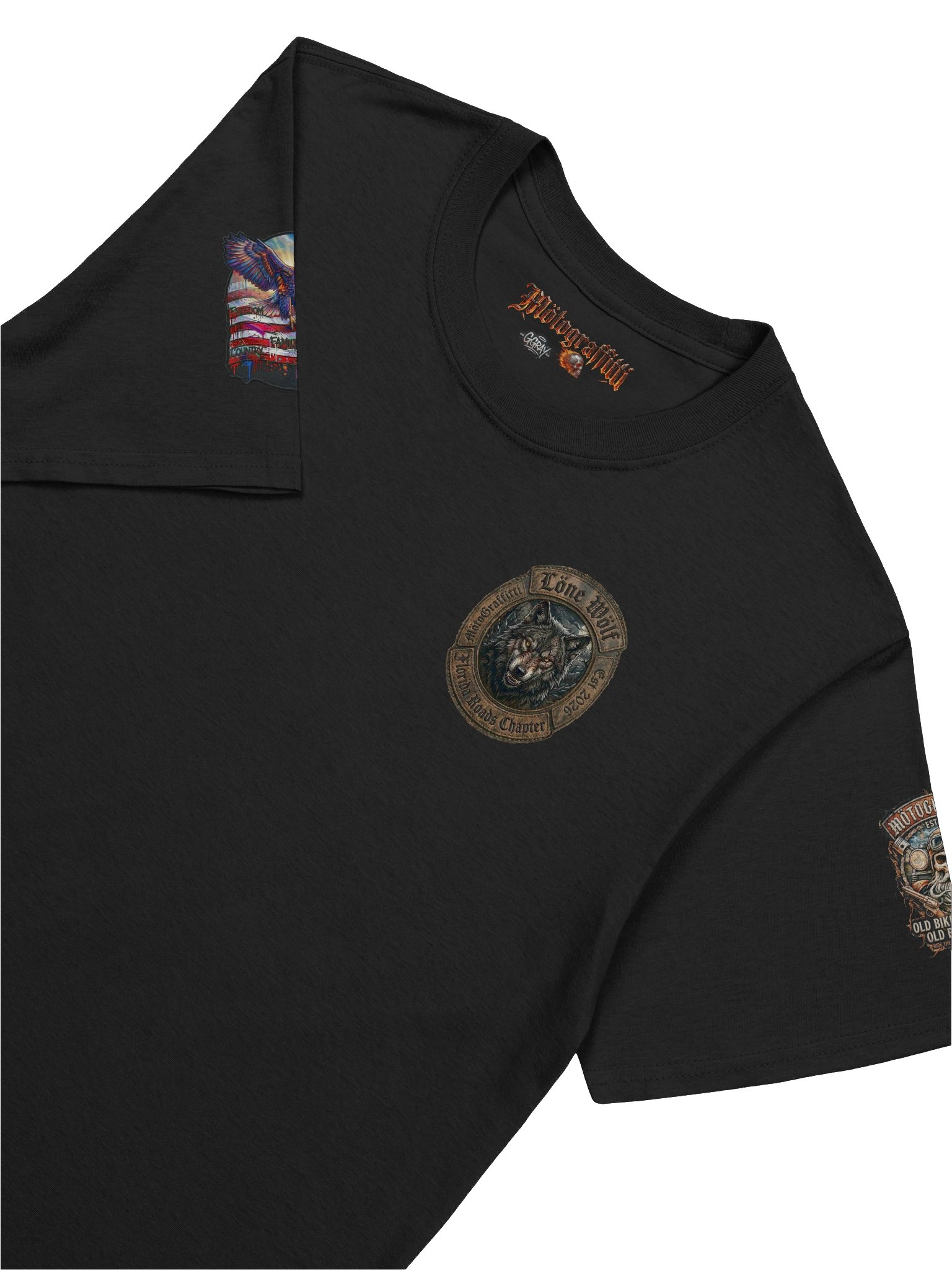 MötoGraffitti Löne Wölf T-Shirt product image (7)