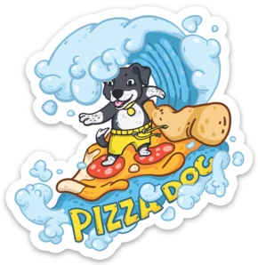 Pizza Dog Sticker Pack product image (5)