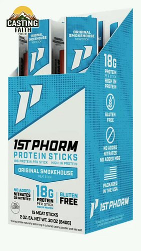 Trying to hit protein goals? 👀

This Original Smokehouse Meat Stick from 1st Phorm has:

💪 18g protein
🔥 180 calories
✅ No ad...