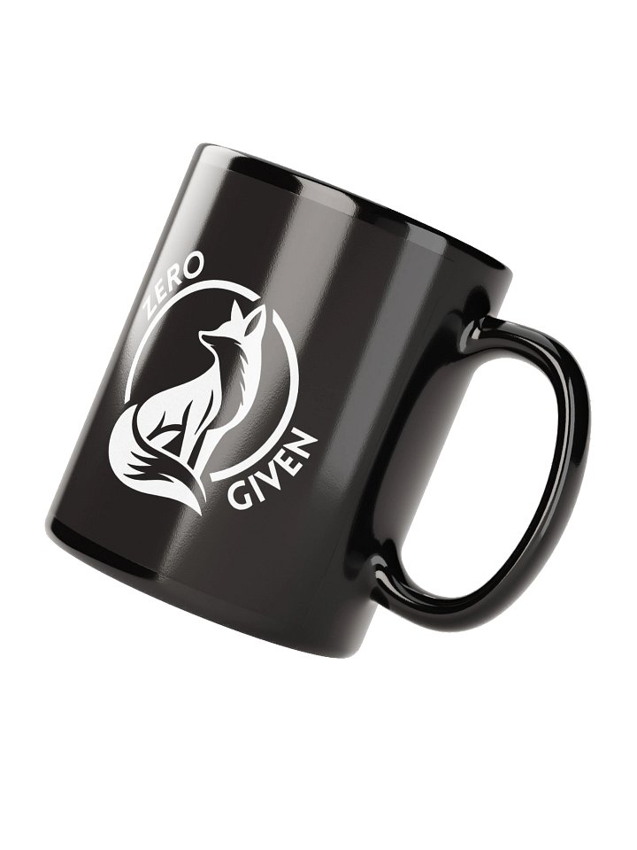 Zero Fox Given Glossy Black Mug product image (2)