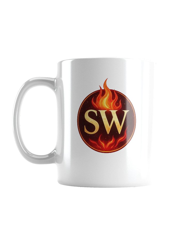 Spiritual Warfare White Glossy Mug product image (1)