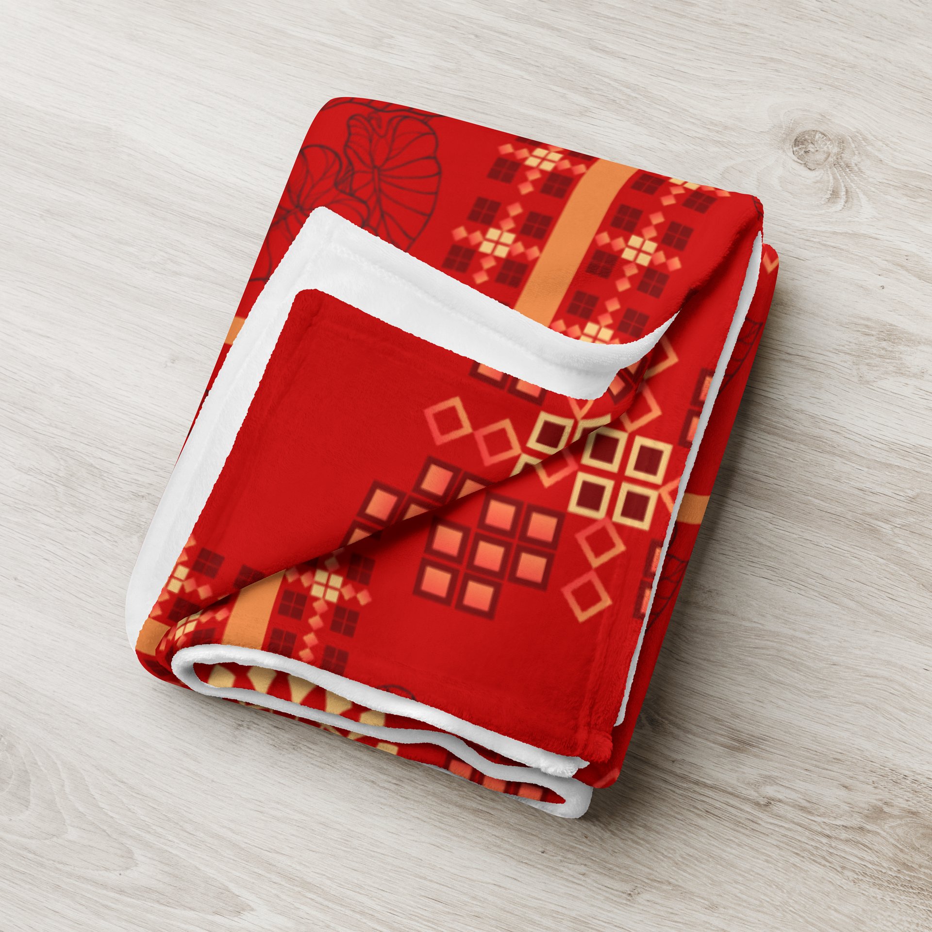 Couverture imprimée PU MANATU — Touche culturelle et confortable product image (4)