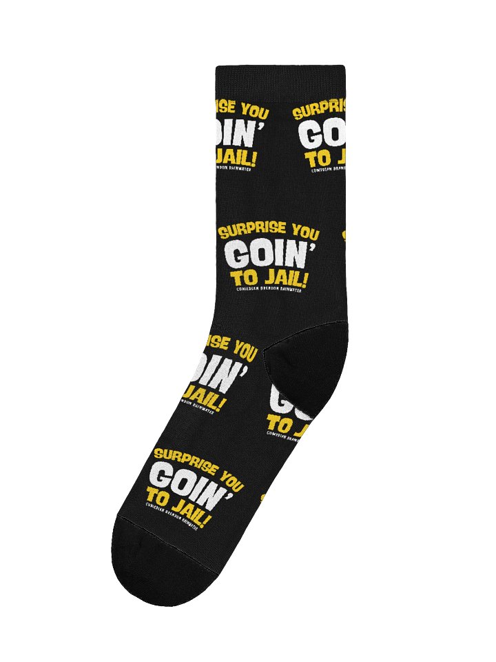 SURPRISE! You Goin' to Jail Socks product image (1)