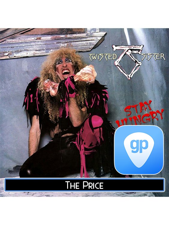 The Price PDF TAB + Backing Track MP3 product image (1)