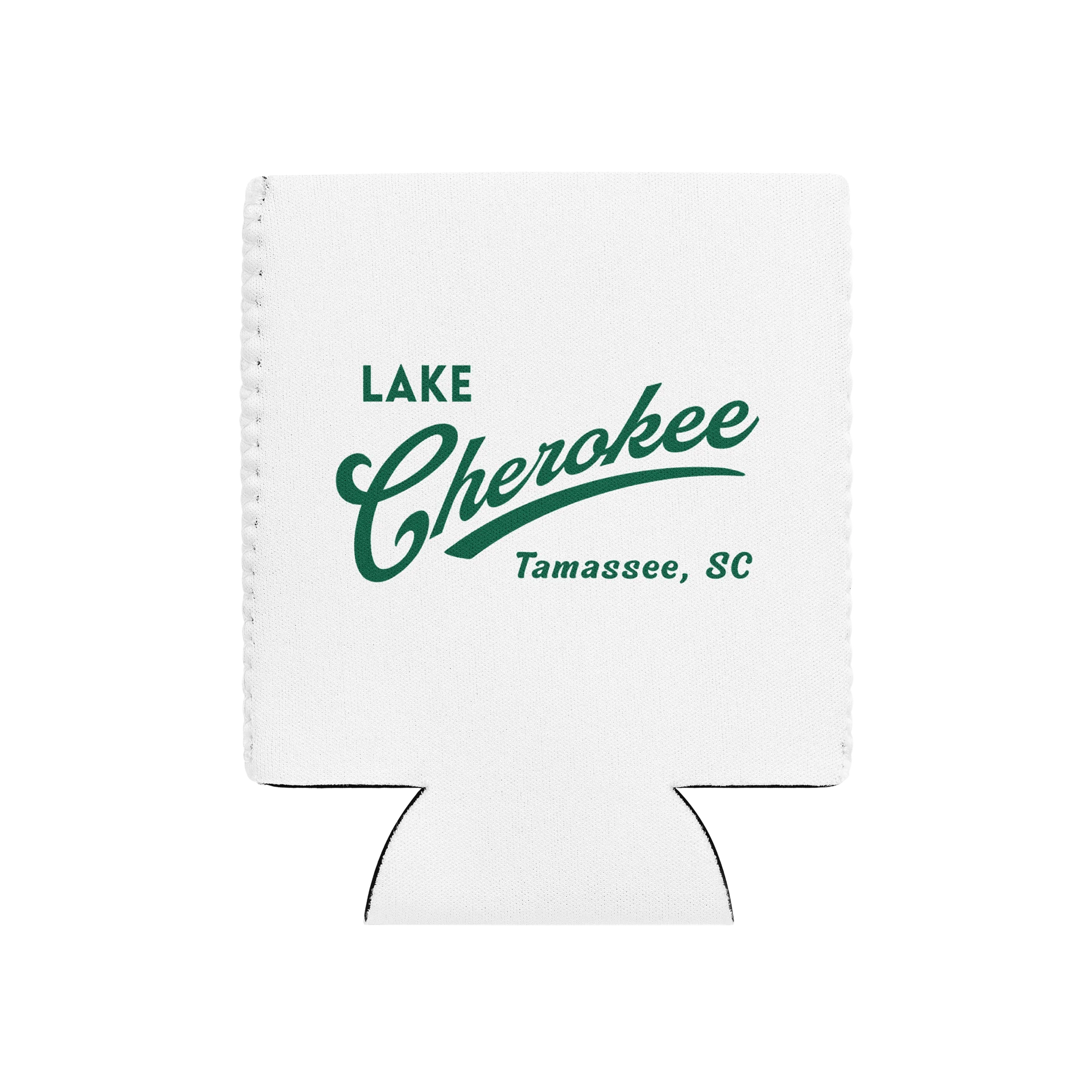 Lake Cherokee Koozie - Green Swoosh product image (1)