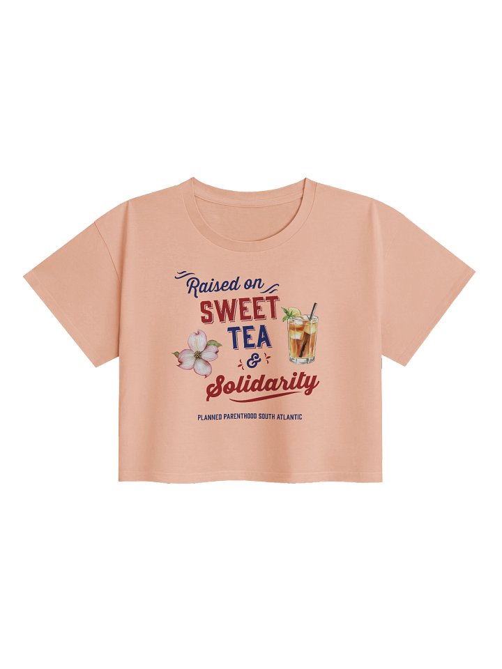 Sweet Tea and Solidarity Crop Top product image (1)