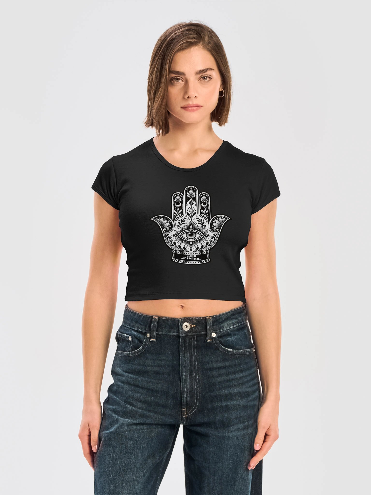 Guided & Protected Hamsa T-Shirt product image (12)