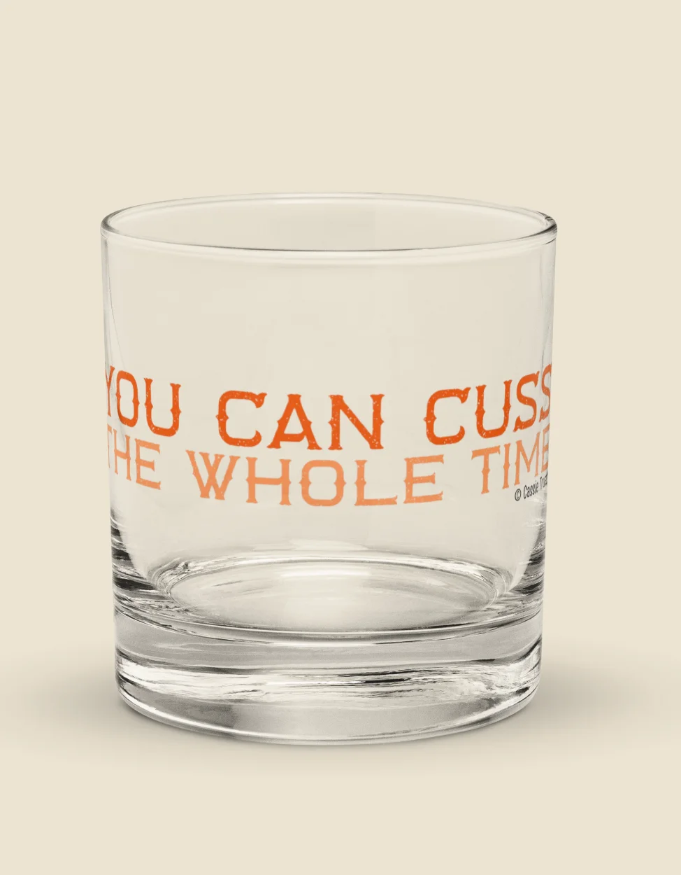 Whittaker Motto Rocks Glass - PWF Edition product image (1)
