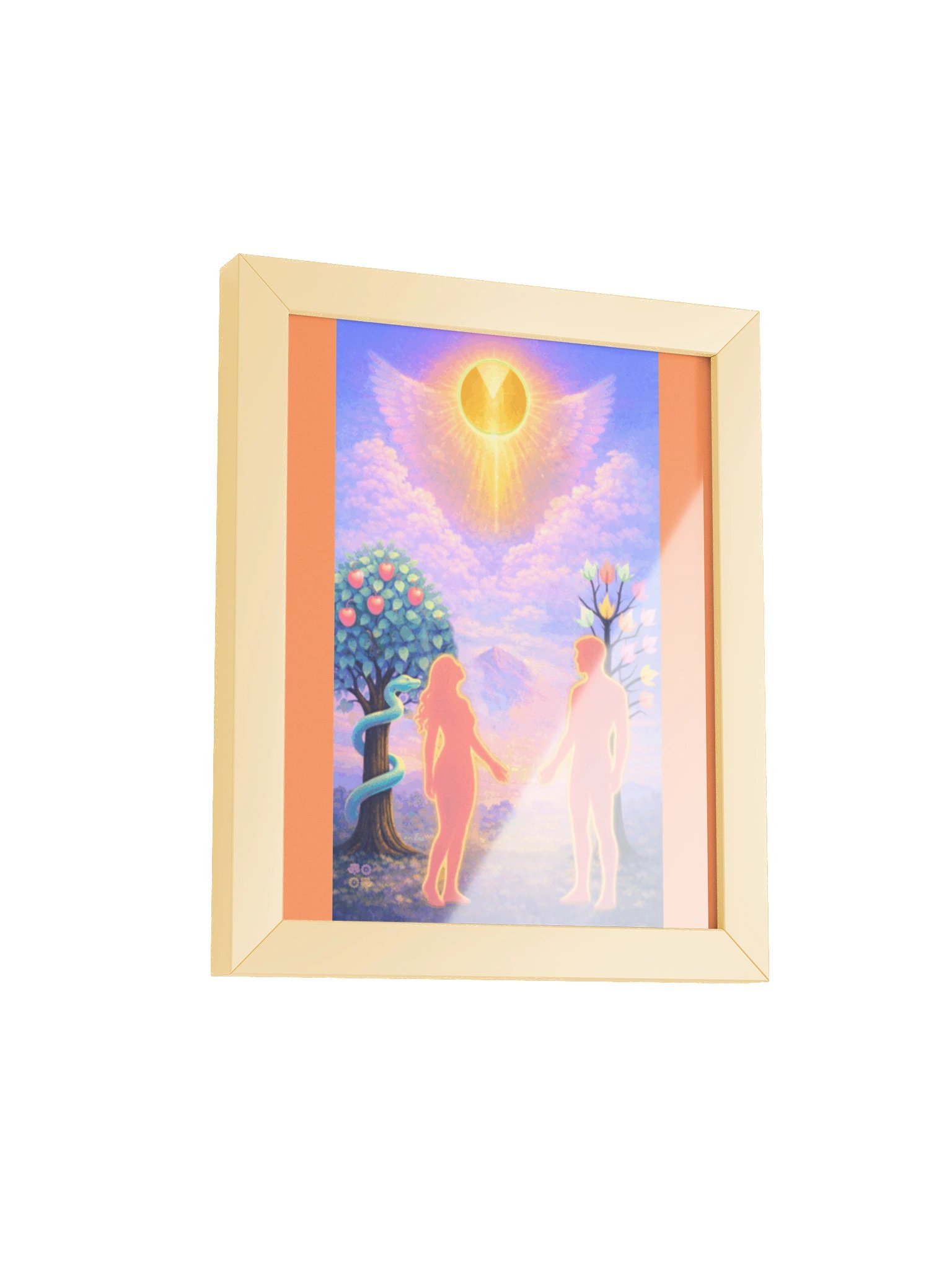 6 The Lovers Tarot Art Framed Poster product image (2)
