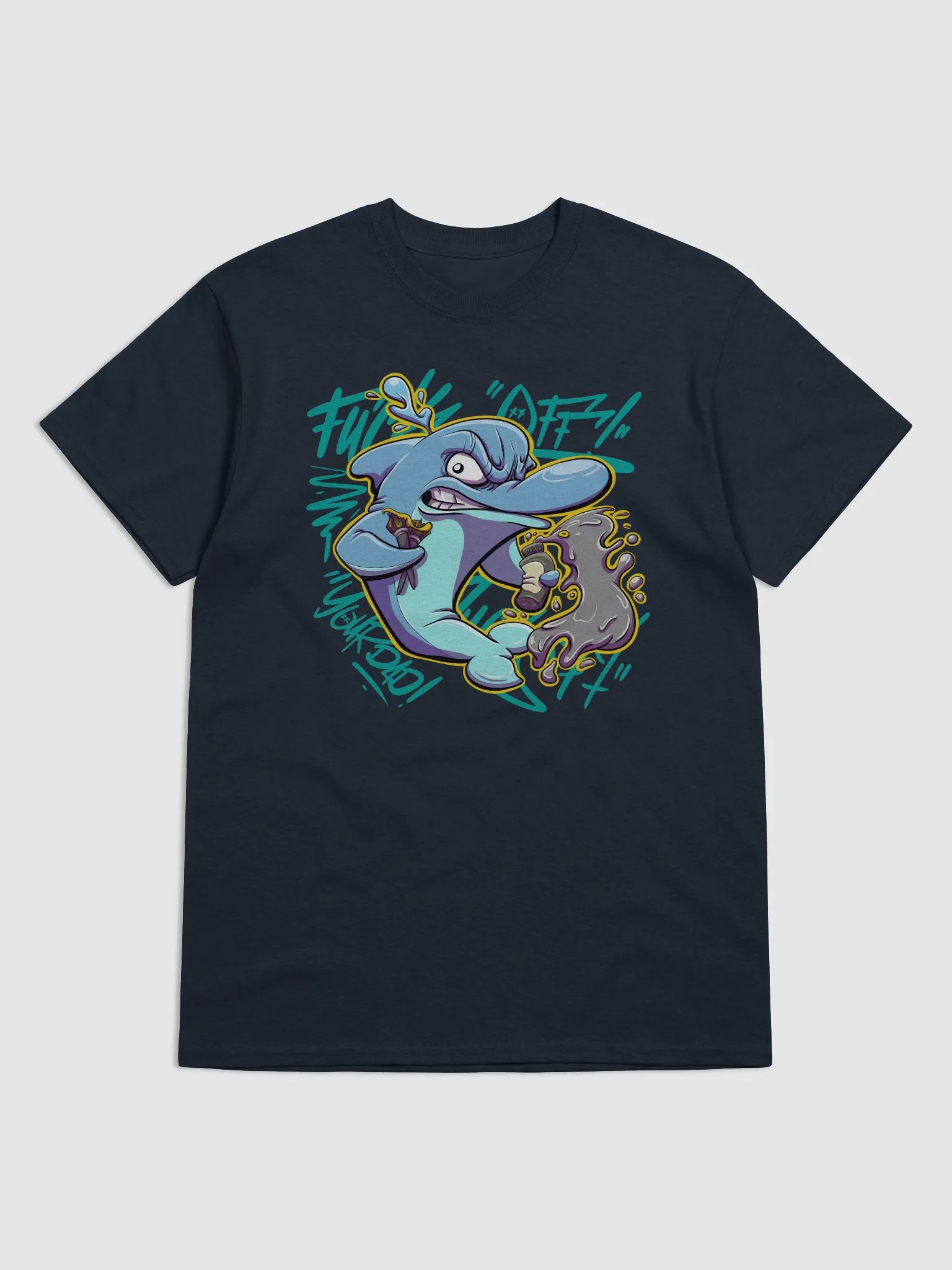 Your Dad's Dolphin (Unisex heavyweight shirt) product image (1)