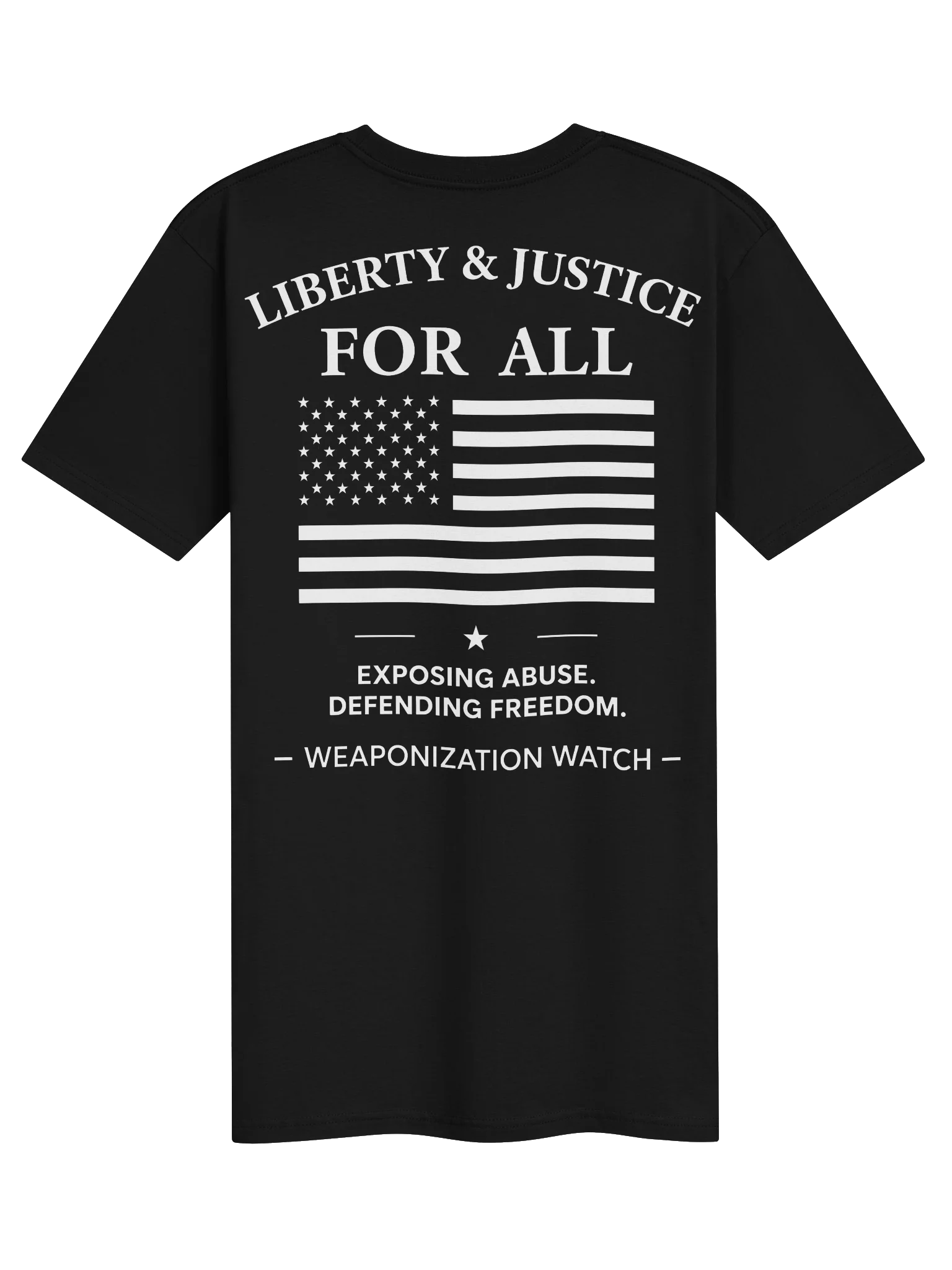 WW "Liberty & Justice" Tee in Black product image (2)