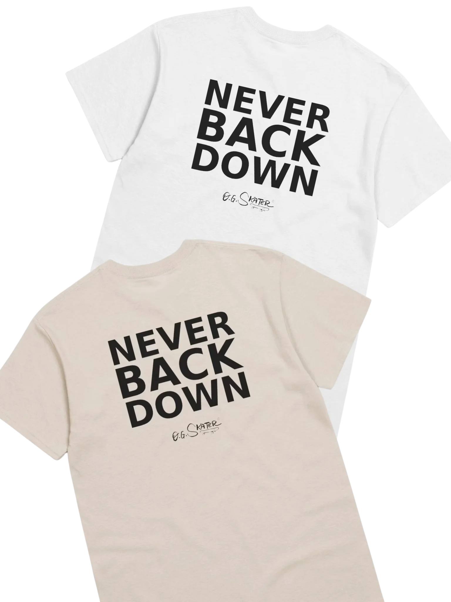 "Never Back Down" by O.G.Skater product image (1)