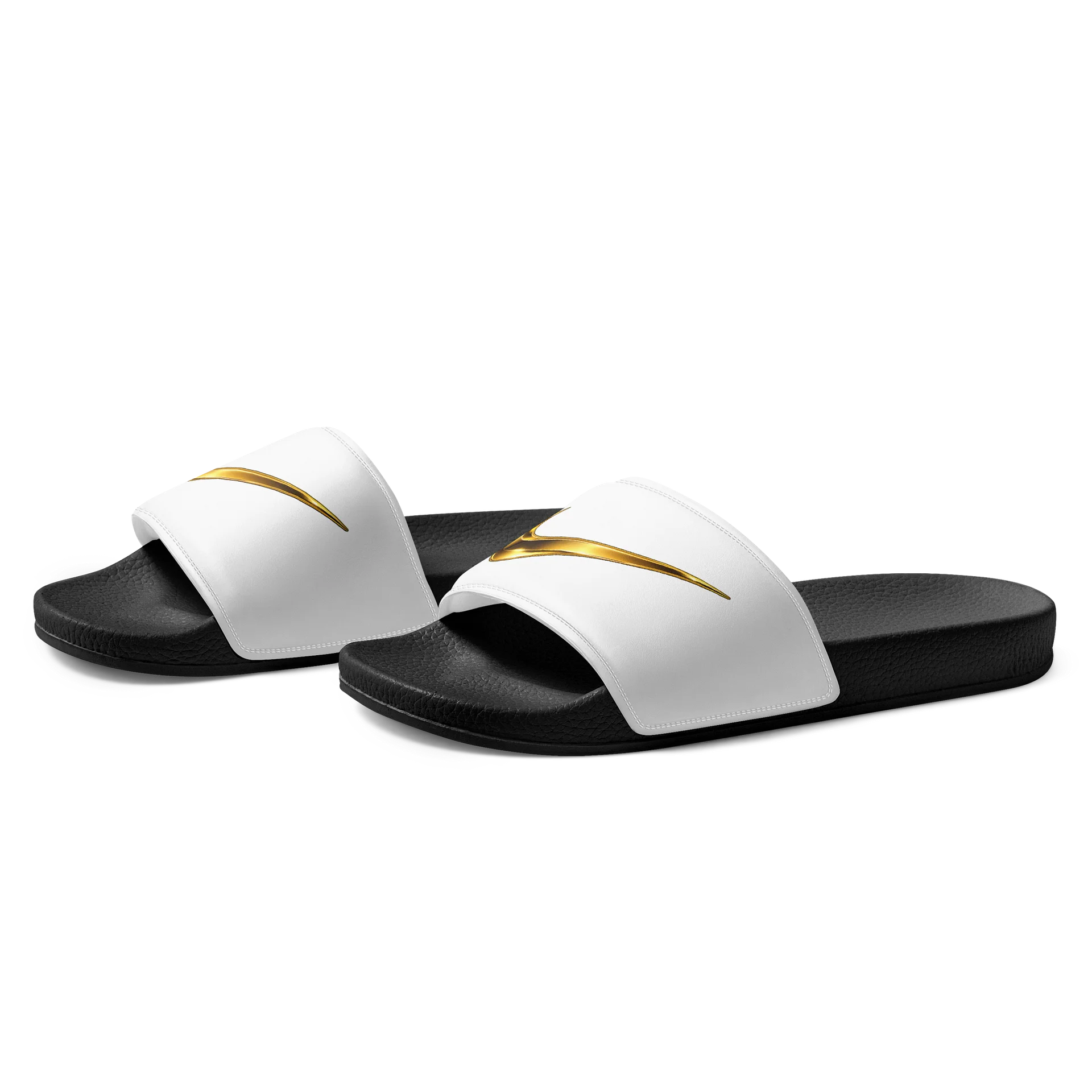 Gold Swoosh Men’s Slides product image (2)