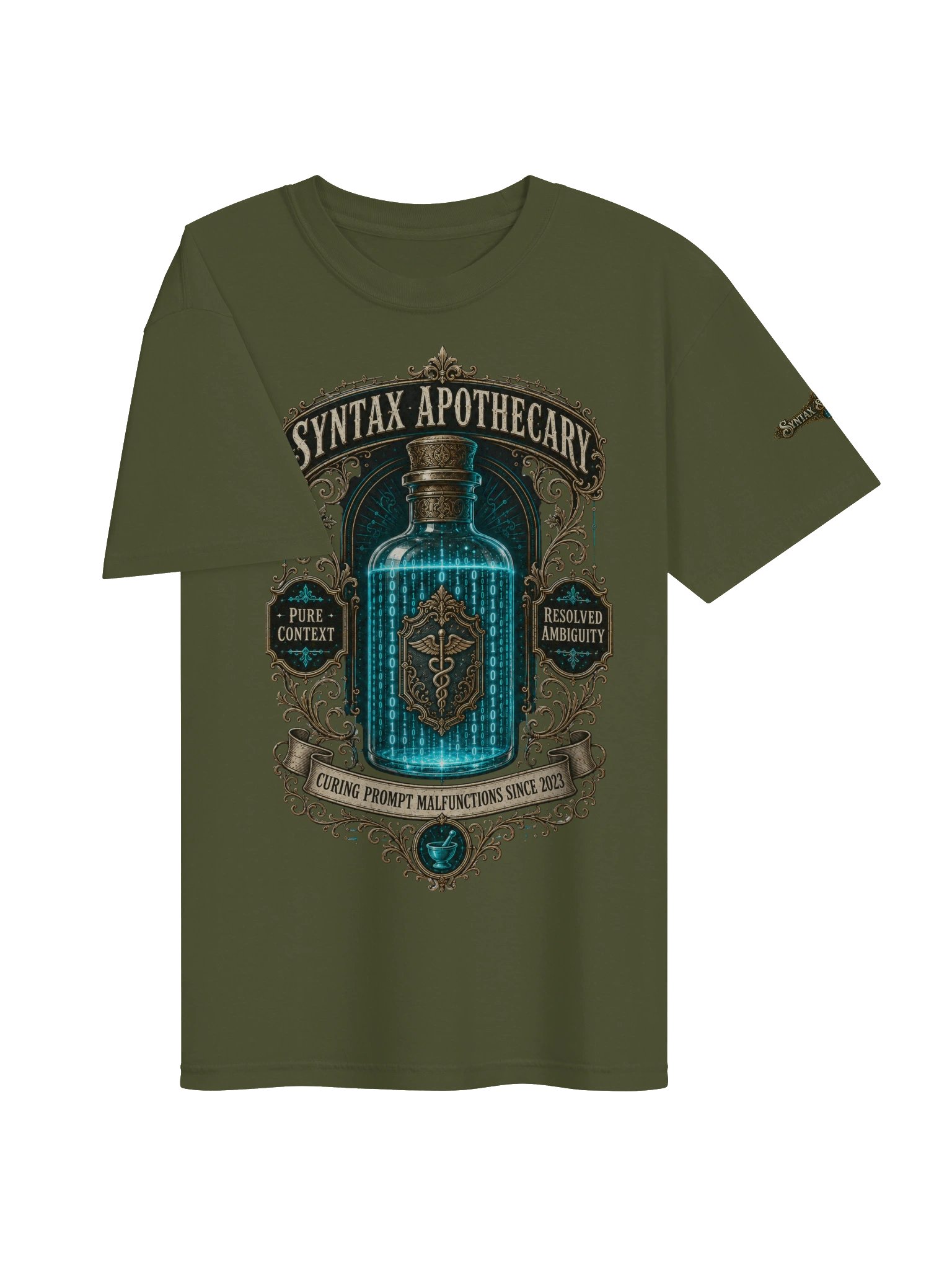Syntax & Sarcasm — Syntax Apothecary Heavyweight Graphic T-Shirt product image (5)