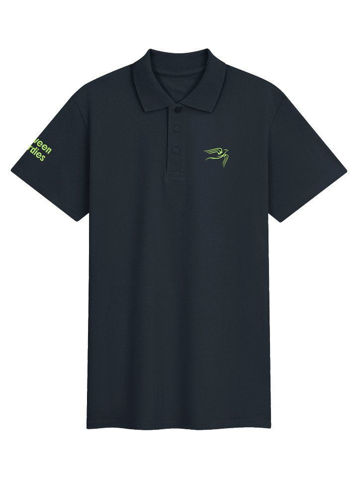Between Us Birdies Navy/Hi-Viz Logo Unisex Polo product image (1)