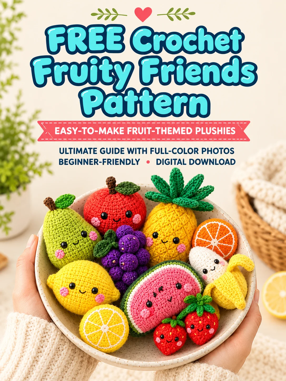 Free Crochet Fruity Friends Pattern product image (2)